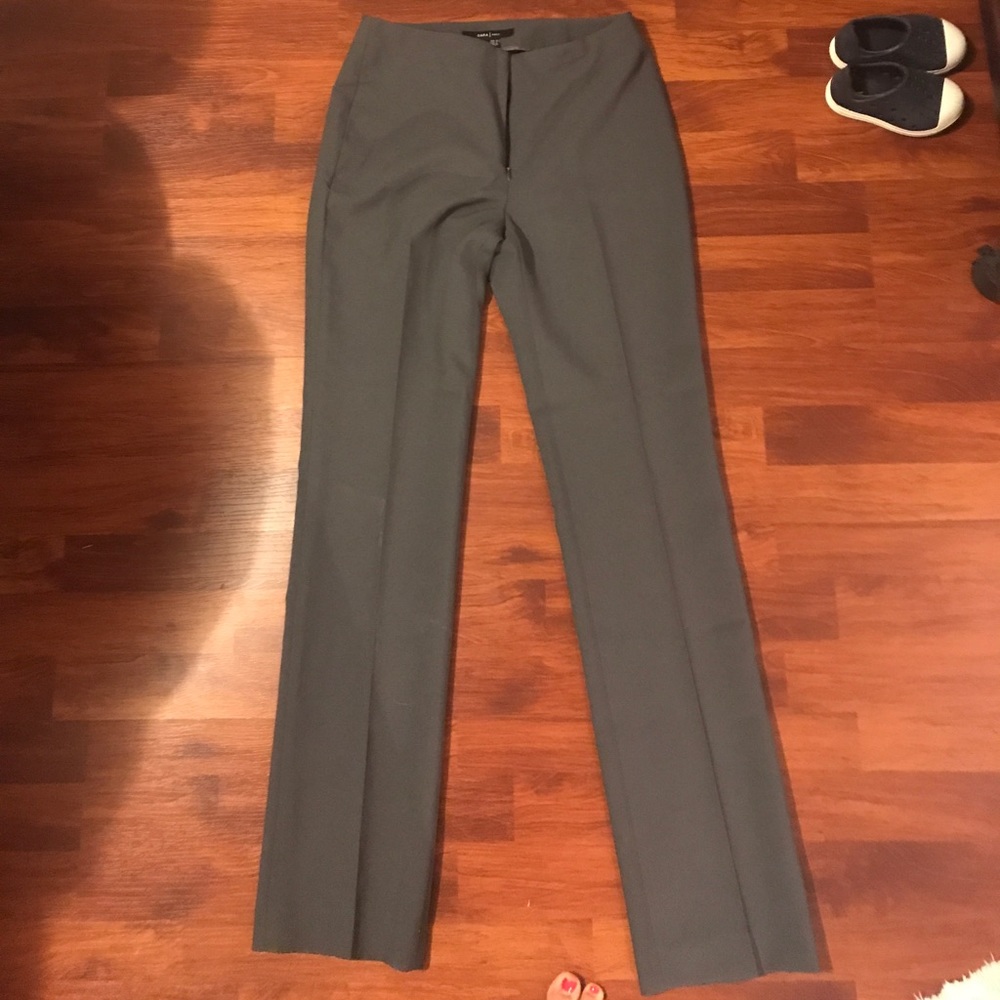 Zara straight leg slacks